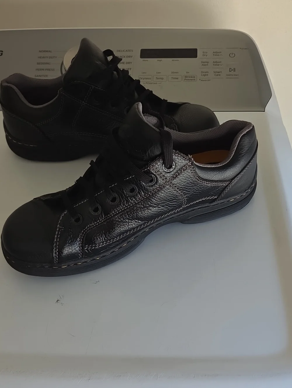 Doc Dr Martens Adirondack Black Leather Casual Oxford Sneakers Shoes Mens Sz 11